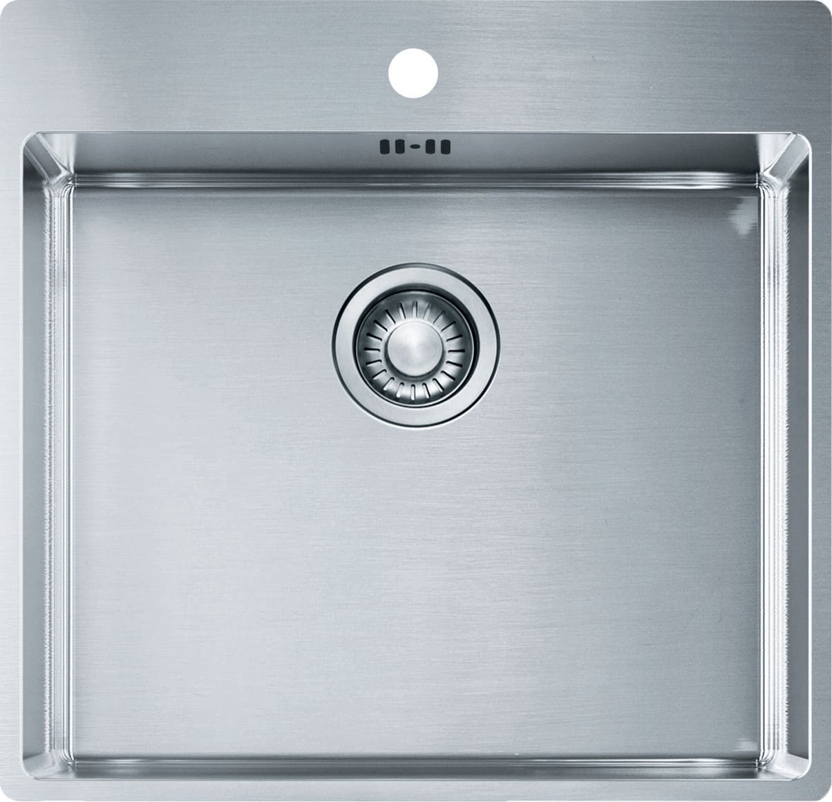 Eurodomo Diskbänk 540x515x200mm Rostfri - Hållbar Design - RSK 8015627