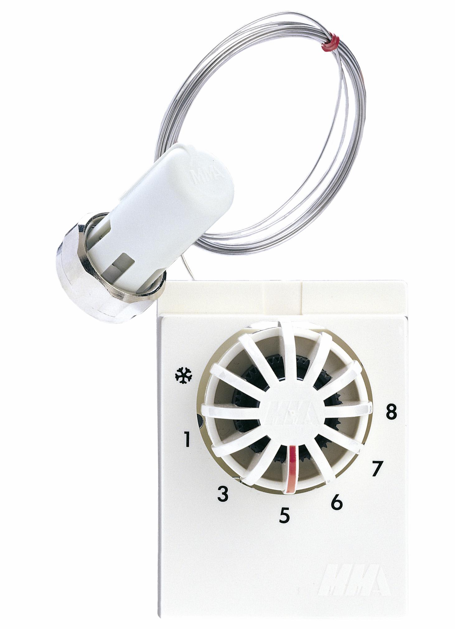 Termostat ENTL med kapillärrör 2+2 m, M28x1,5, Purmo