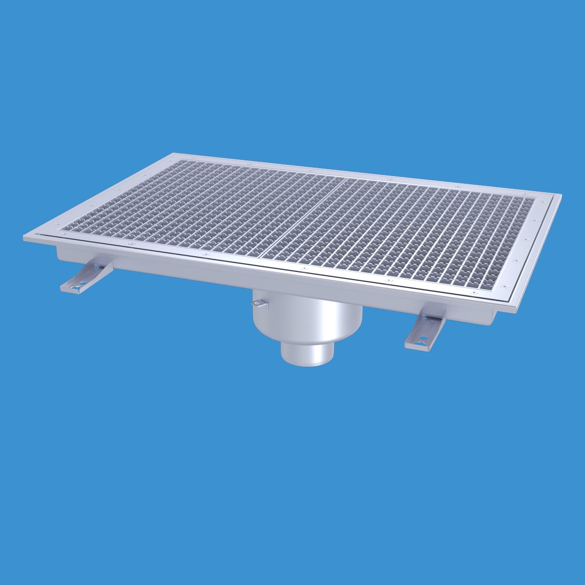 FURO Golvbrunn 113 110mm Syrafast Rostfri - För Avlopp - RSK 7120786