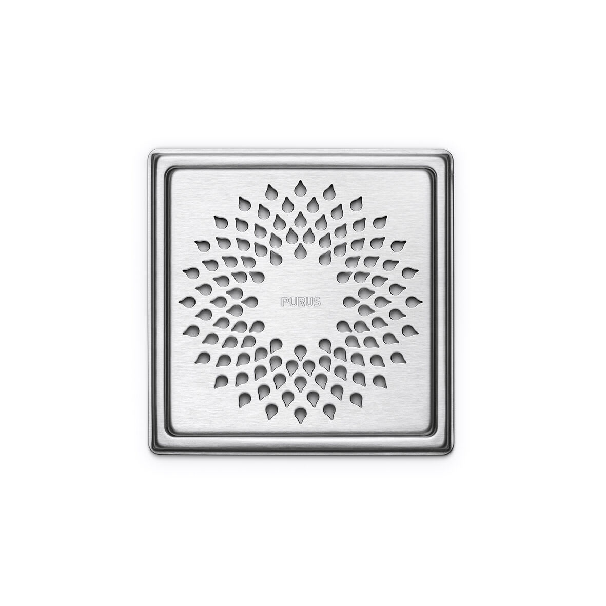 Purus Klinkerram Drop 155x155mm Rostfritt - För Golvbrunn - RSK 7138360