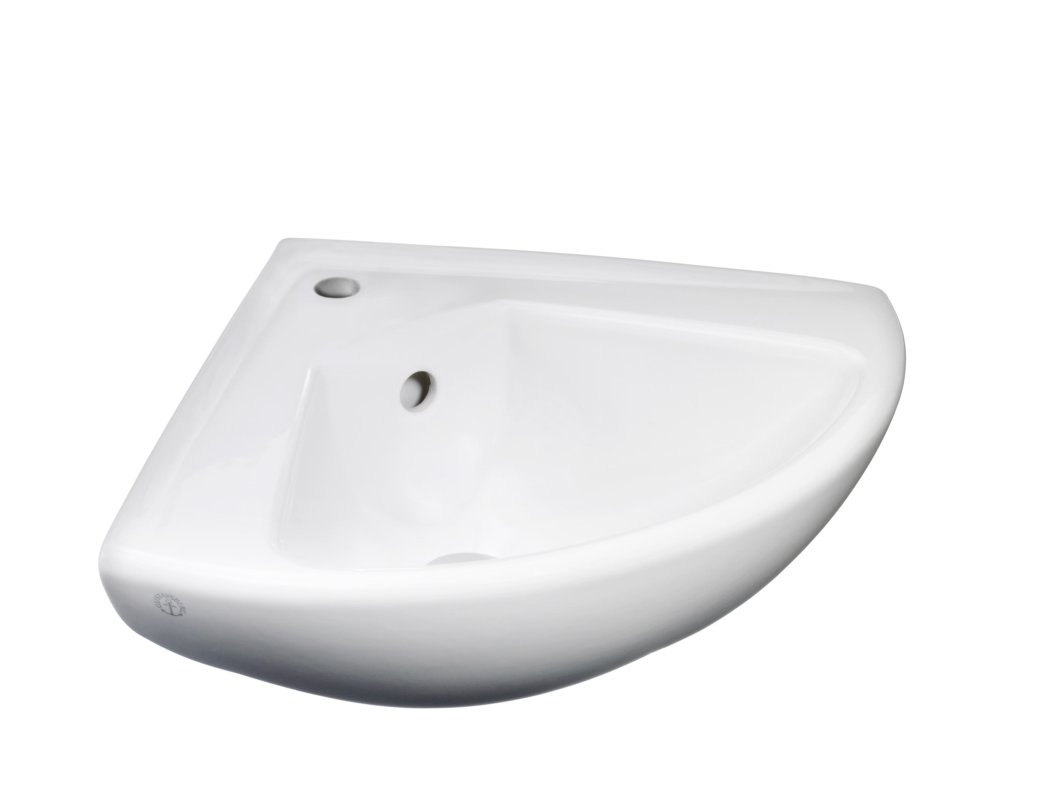 Gustavsberg 7327-98 Hörnhandfat Vit 555x450mm - Bultmontage - RSK 7454707