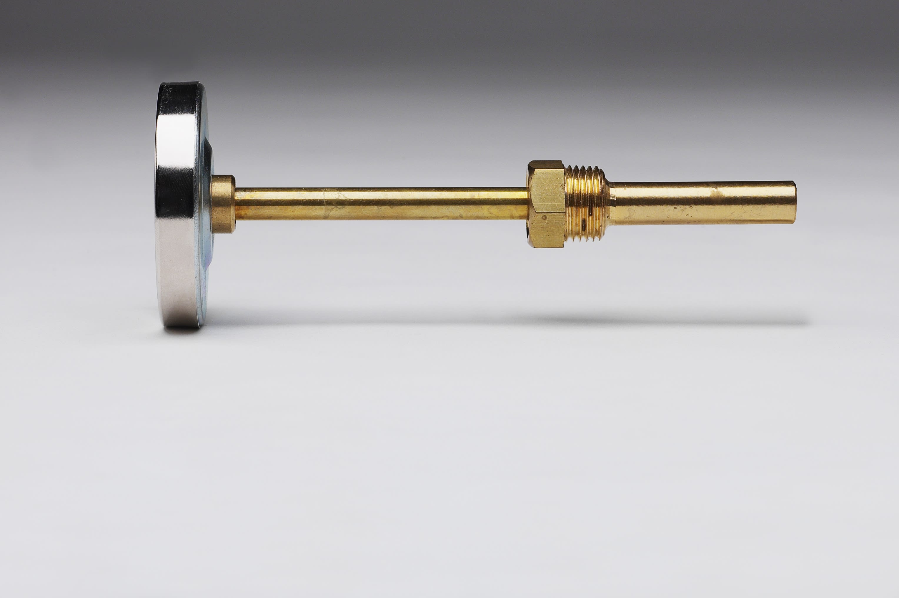 Rexotherm Ackumulatortermometer 0-120°C 66mm - Förnicklad - RSK 5141132