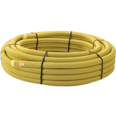 EVOCAB Kabelrör 50m Gult Dubbelväggigt - Dragtråd - 630210