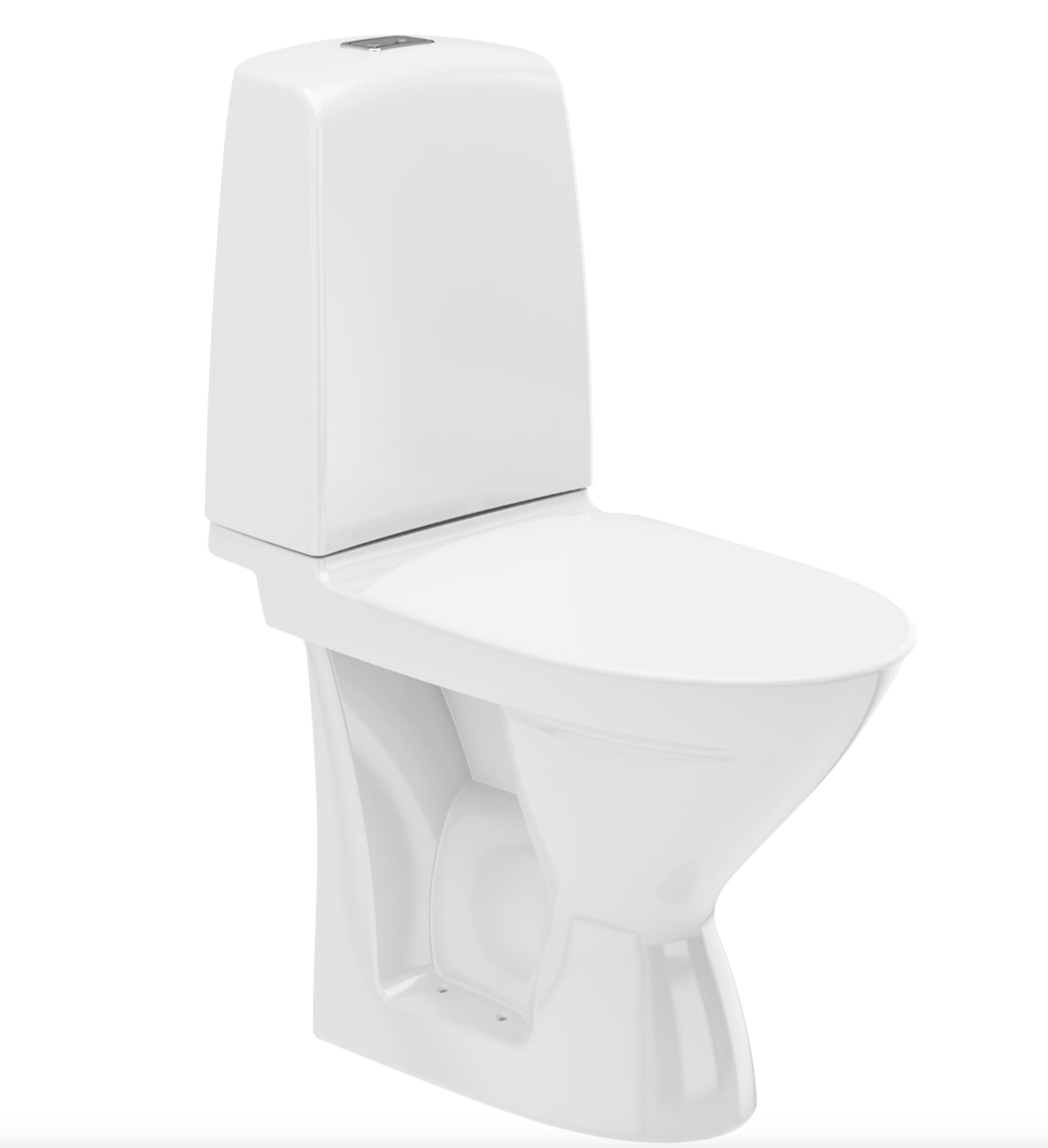 Ifö Spira 6262 Rimfree Golvstående Toalettstol - Hygienisk Design - RSK 7796165