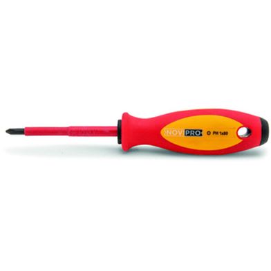 NOVIPRO Stjärnskruvmejsel PH1 80mm - 1000V Säkerhetsmejsel - 325150