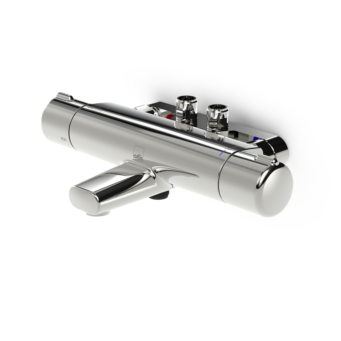 Oras Nova Termostat Badkarsblandare Fast Utloppspip Krom - RSK 8362027