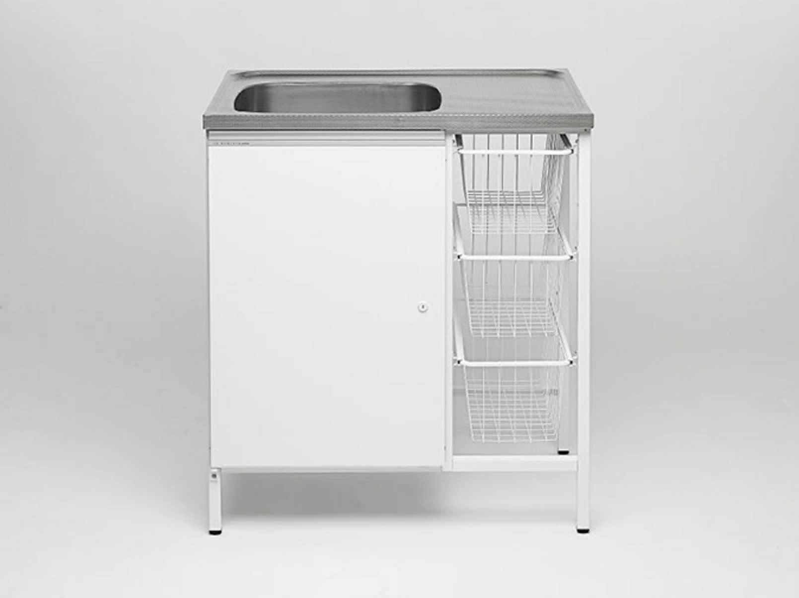 Contura CAB8 V Tvättbänk 800x600x900mm - Lås/Rostfri - RSK 8032403