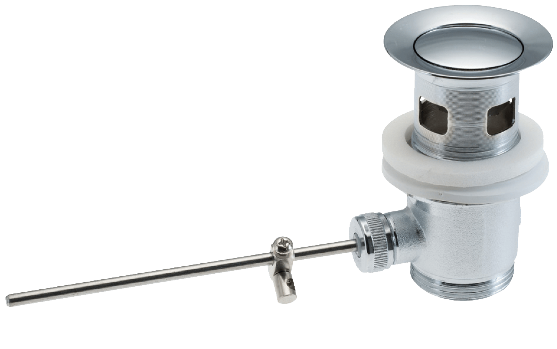 Mora Armatur Lyftventil Temp 180mm med Bräddavlopp - Kromad G32 - RSK 8572612