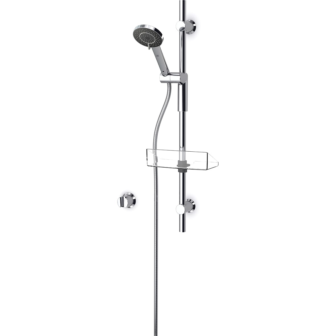 Oras Optima Duschset Eco-Flöde Kalkavvisande - Krom 1,5m - RSK 8377519