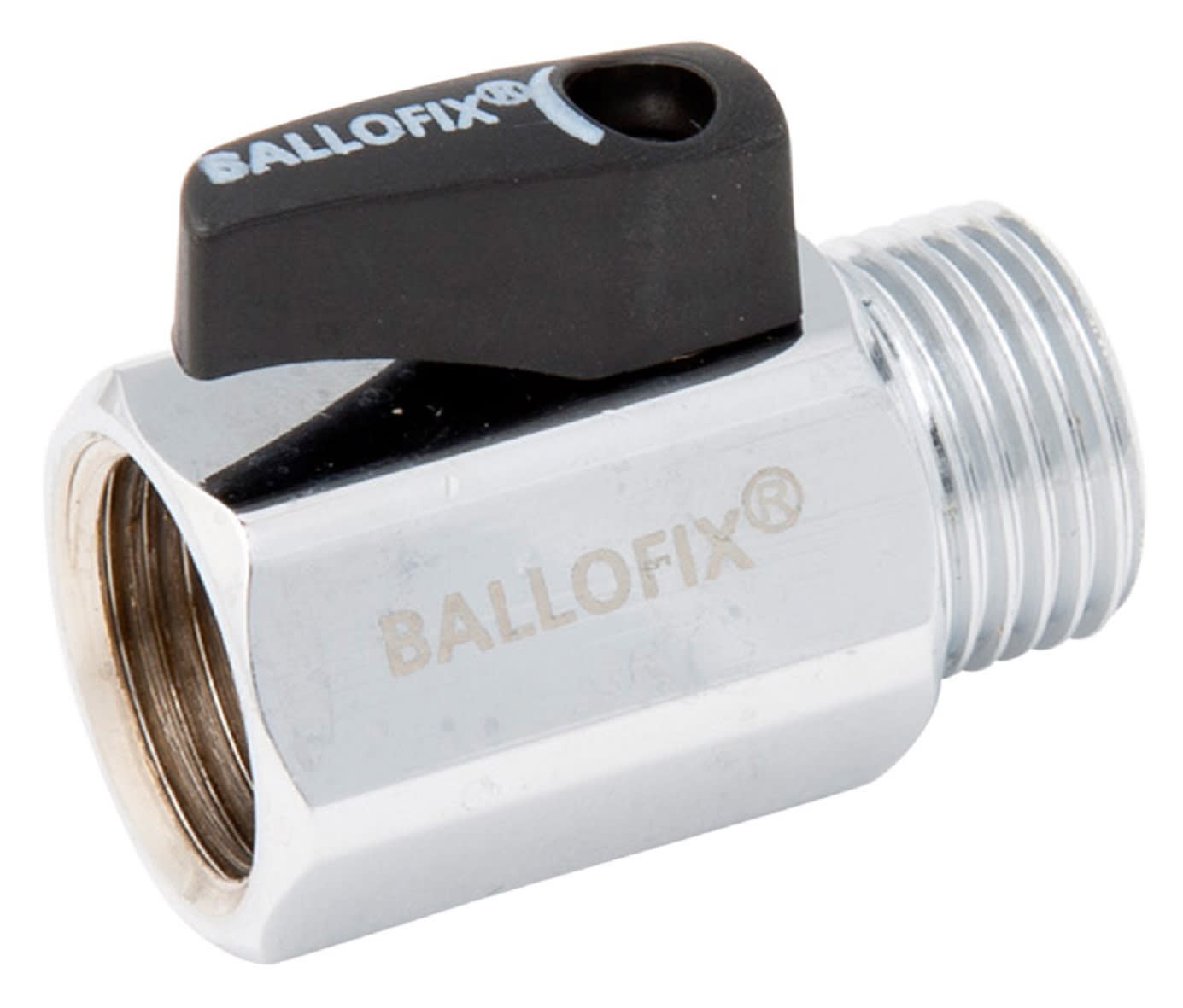 Ballofix® 503 Ventil R10xR10 - Förkromad Kulventil - RSK 8540312