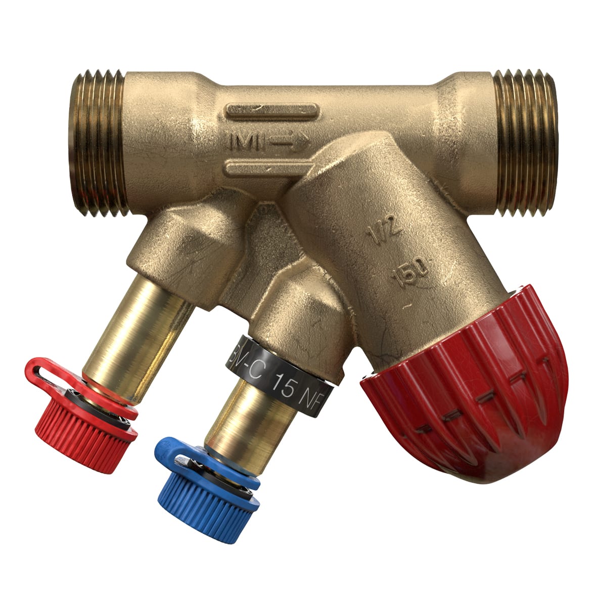 IMI TA TBV-C NF DN15 Ventiler - Självtätande Mätuttag - RSK 4829834