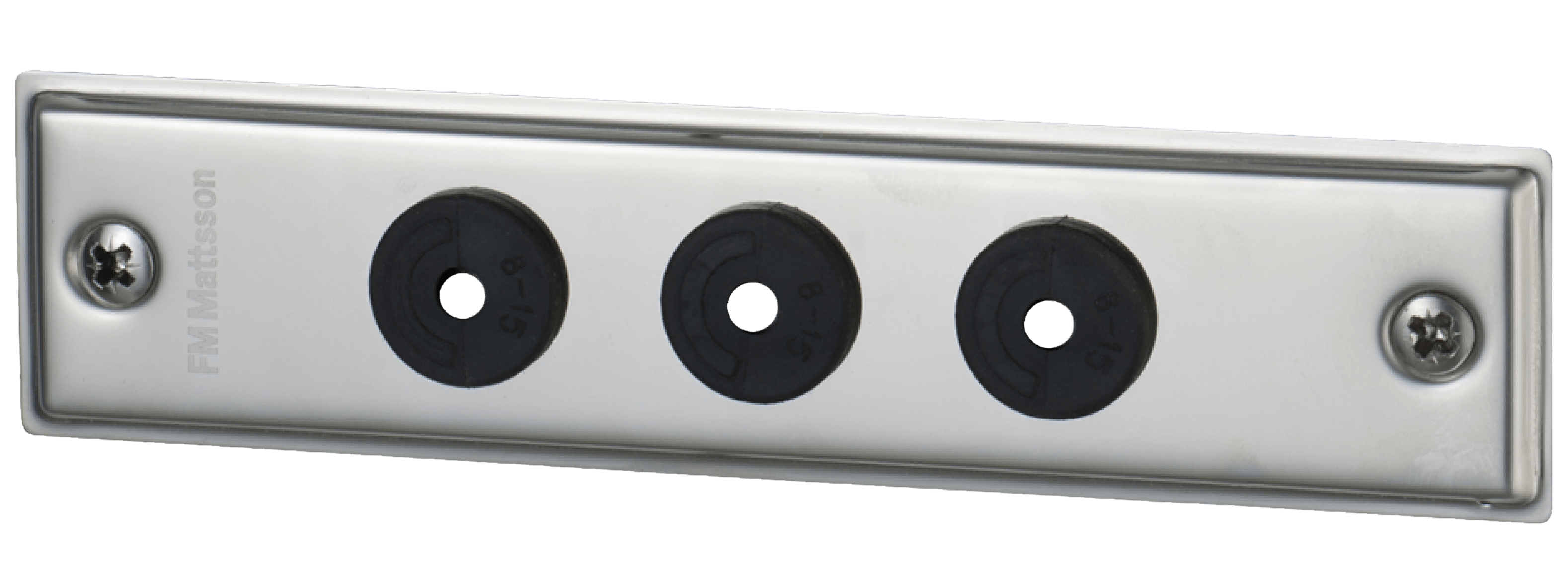 FM Mattsson 3-Rörs Täckbricka 12-22mm - Rostfri - RSK 8531825