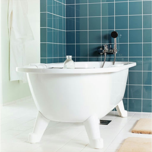 Gustavsberg Tassbadkar Fötter 6316 Vit - 2 st - Produktkod 181048