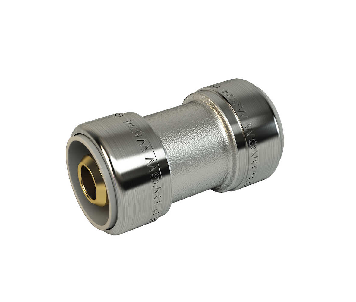 LK Rak Koppling AX16 Mässing - För PE-X/PAL Pexrör - RSK 1882448