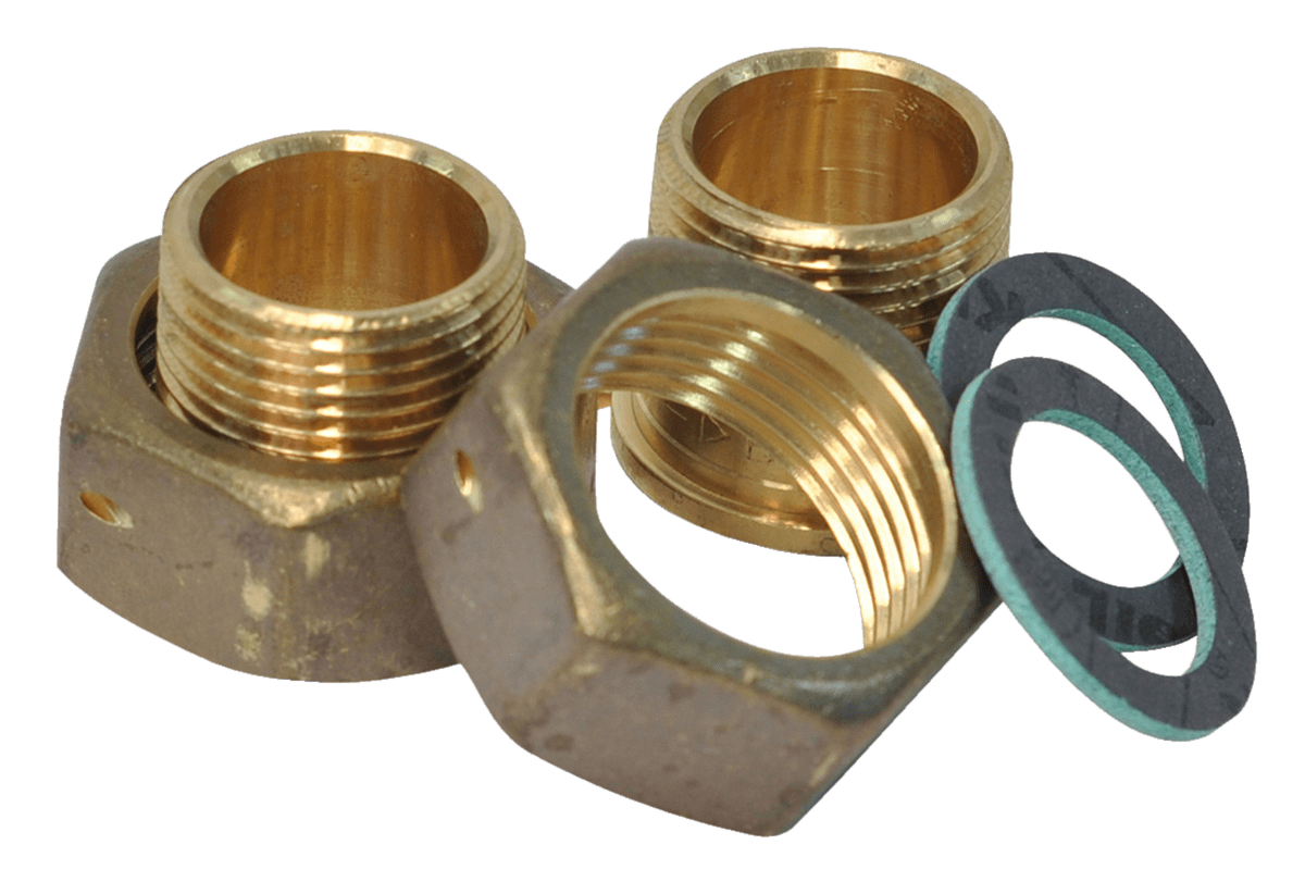 Wilo Unionskoppling G50 x G32 35mm Mässing - För VVS-system - RSK 5813340