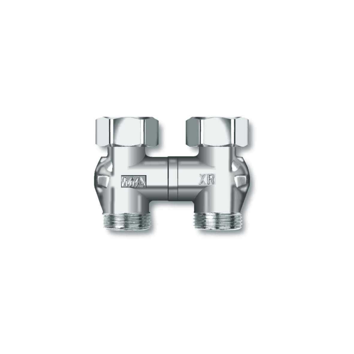 Thermopanel Radiatorkoppel Purmo TP M22x1,5 40cc Förnicklad - RSK 6606034