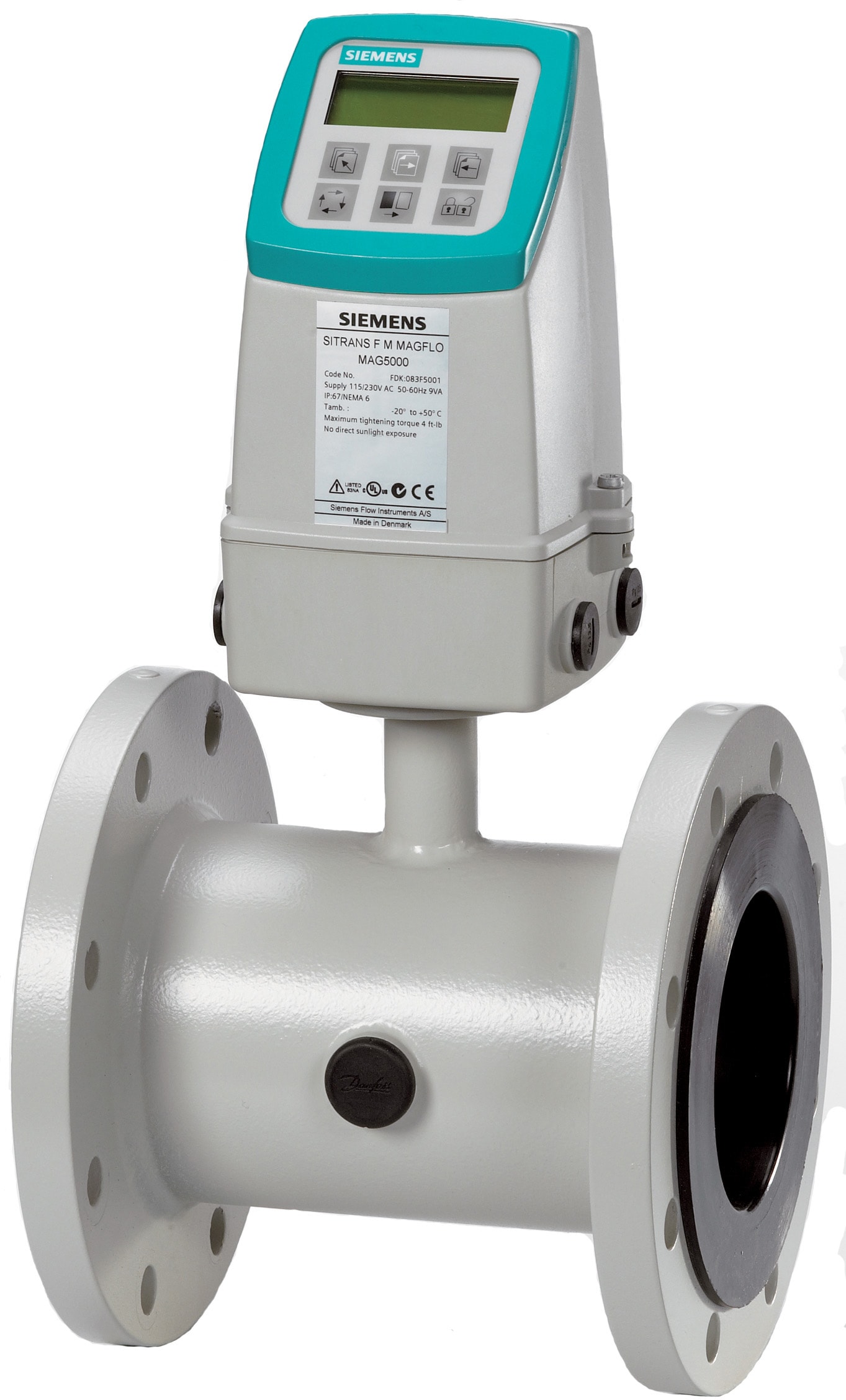 SIEMENS Sitrans FM MAG5000/5100W Flödesmätare DN100 PN16 - RSK 5182149