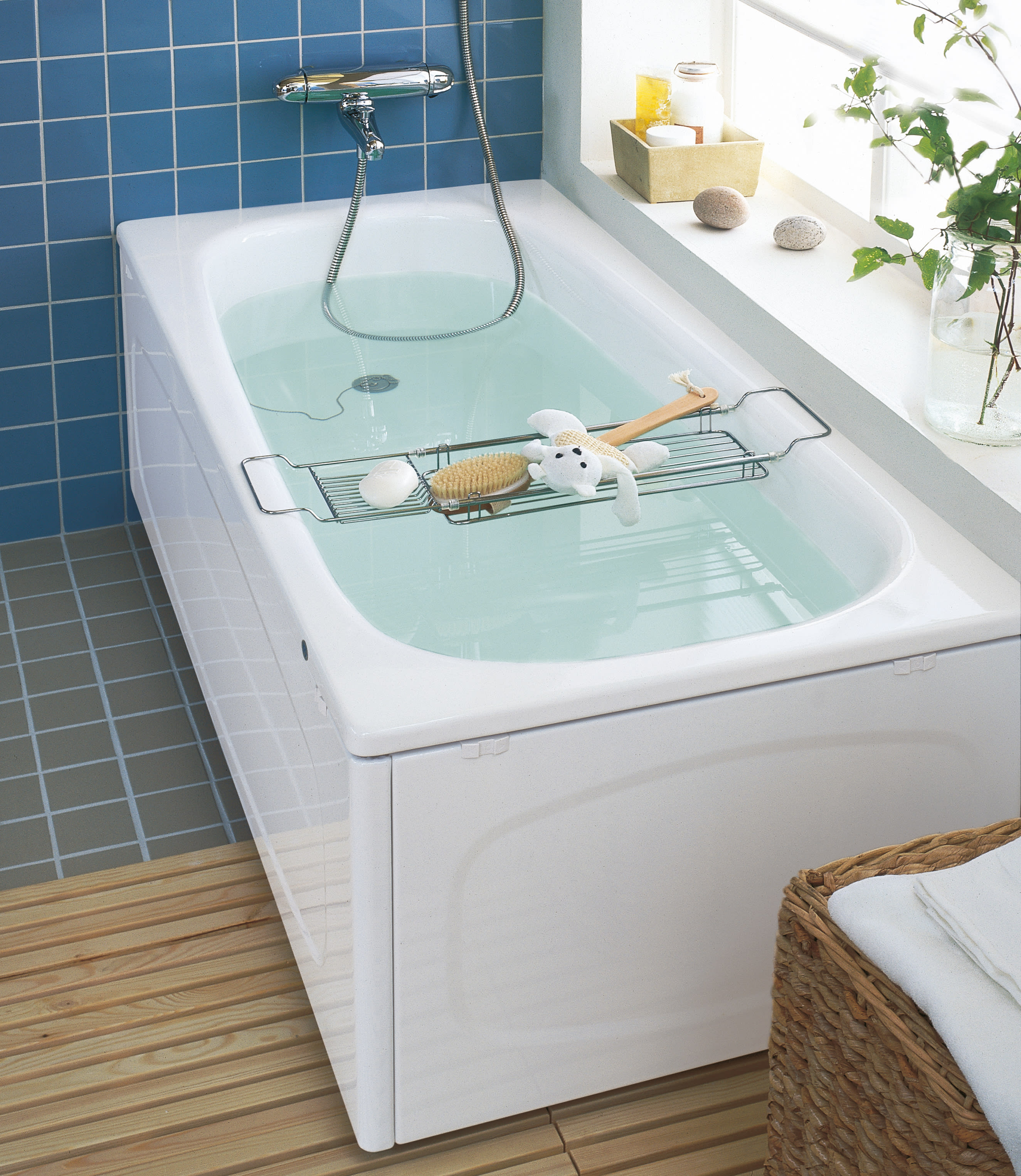 Ifö Caribia BK16-1 Badkar 1600 Vit Emaljerad Stål | Badkar | RSK 7310501