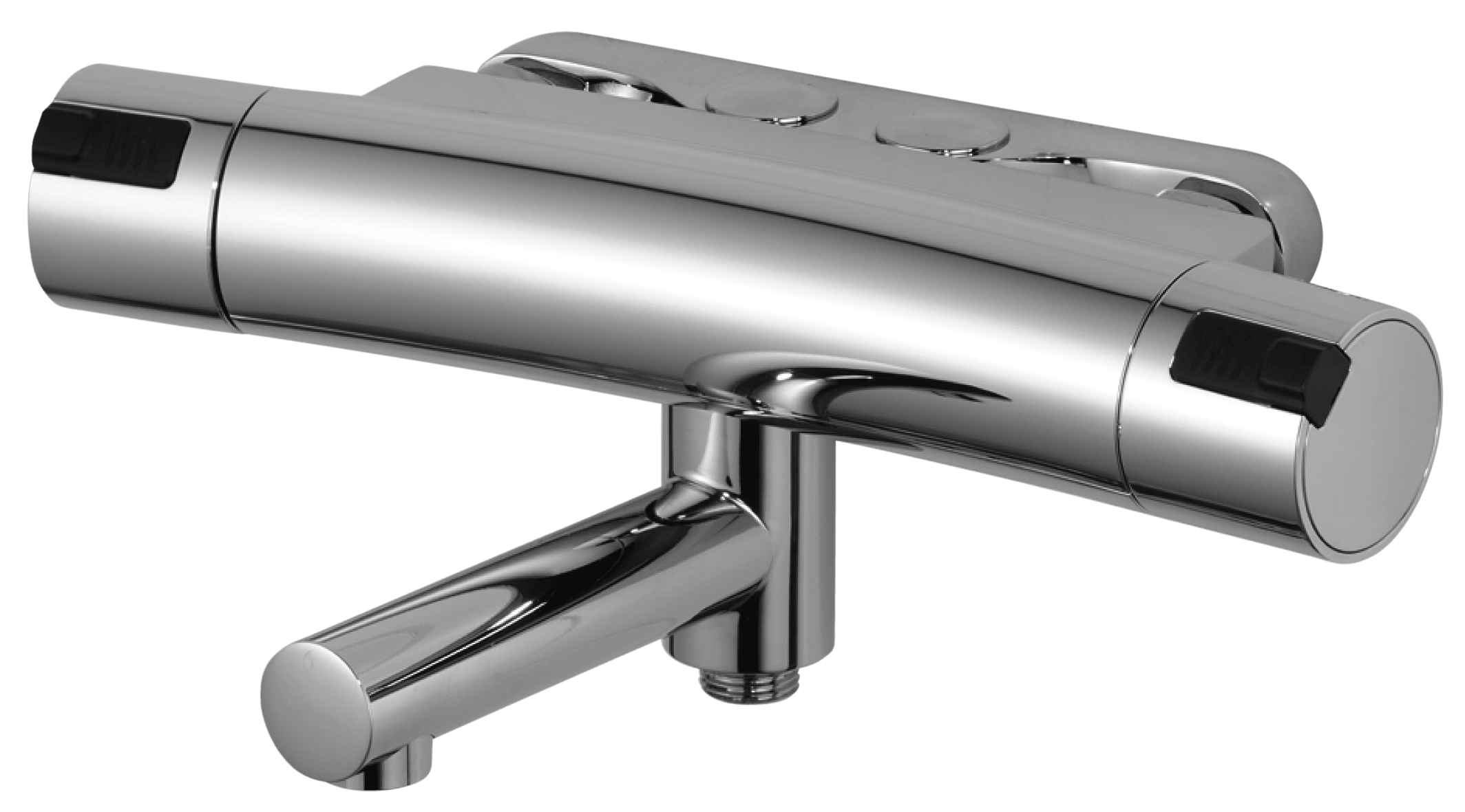 Mora Armatur Termostatisk Badkarsblandare Krom - Väggfäste - RSK 8344034