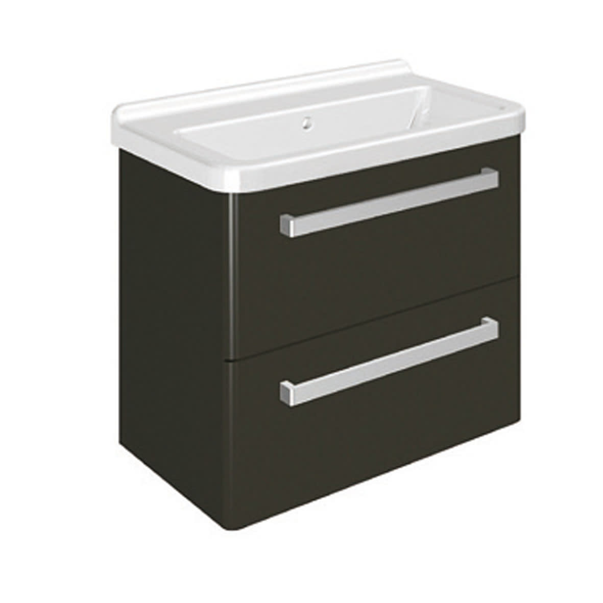 Alterna Tvättställsunderskåp 560x435x500mm Grå Högglans - RSK 8972529