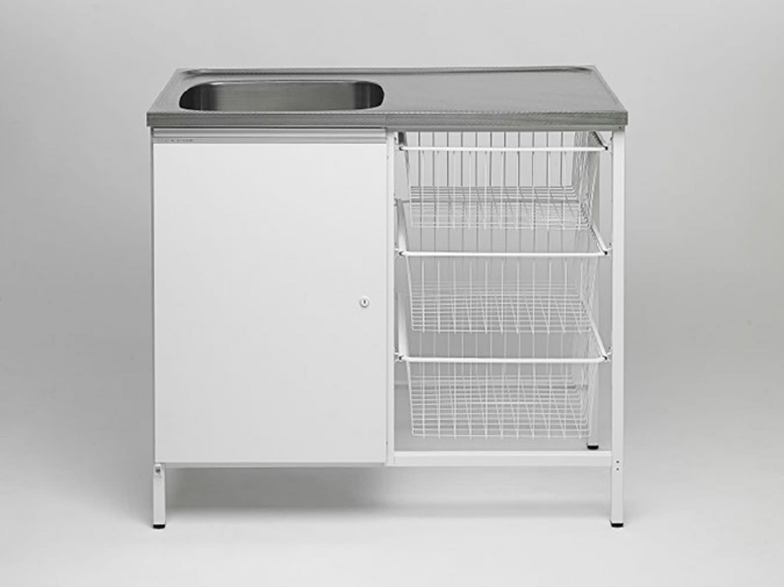 Contura CAB10 V Tvättbänk 1000x600x900mm - Rostfritt Stål - RSK 8032405