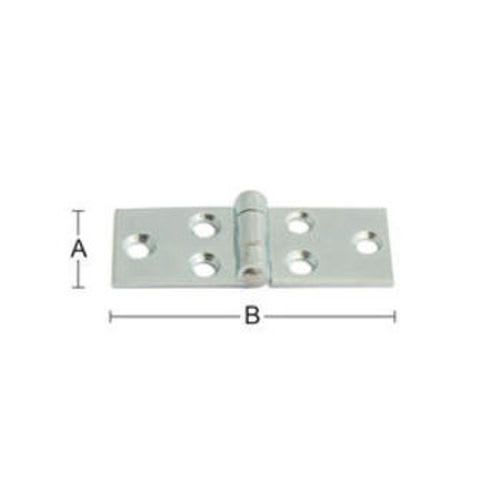 HABO FZB 1707 Gångjärn 2-pack Rostfri Elförzinkat | Material Gängor | RSK [Number]