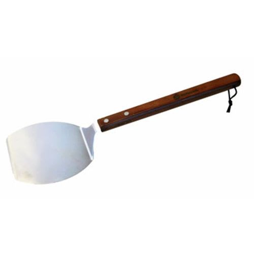 Hamburgerspatel 47 cm Rostfritt Stål - Trähandtag - 304070