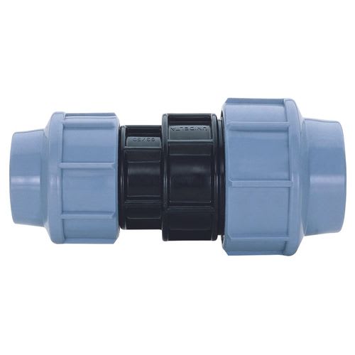 CARAT Plaströrskoppling Rak 20x16 mm - Tryckmuttrar - 61010