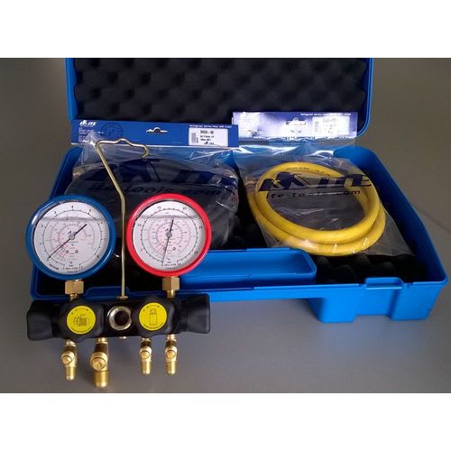 Manometerställ HFC 4-väg Olje - Precisionsmätande - K5724621