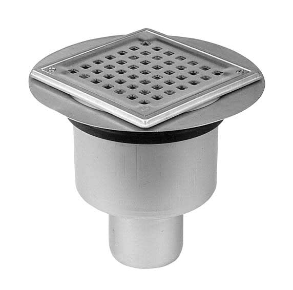 Blücher 150x75mm Golvbrunn Rostfri Justerbar - Hög Kapacitet - RSK 7119275