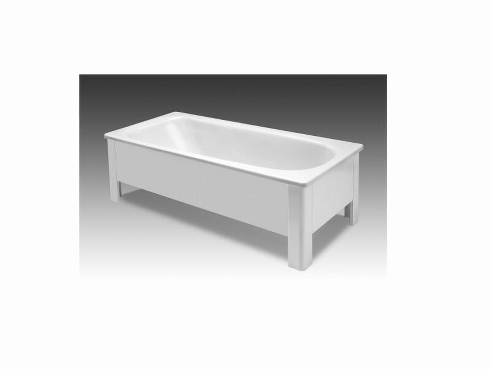 Ifö Caribia Halvfront BK-HF 15, 1470x700mm Vit Plåt - RSK 7318846