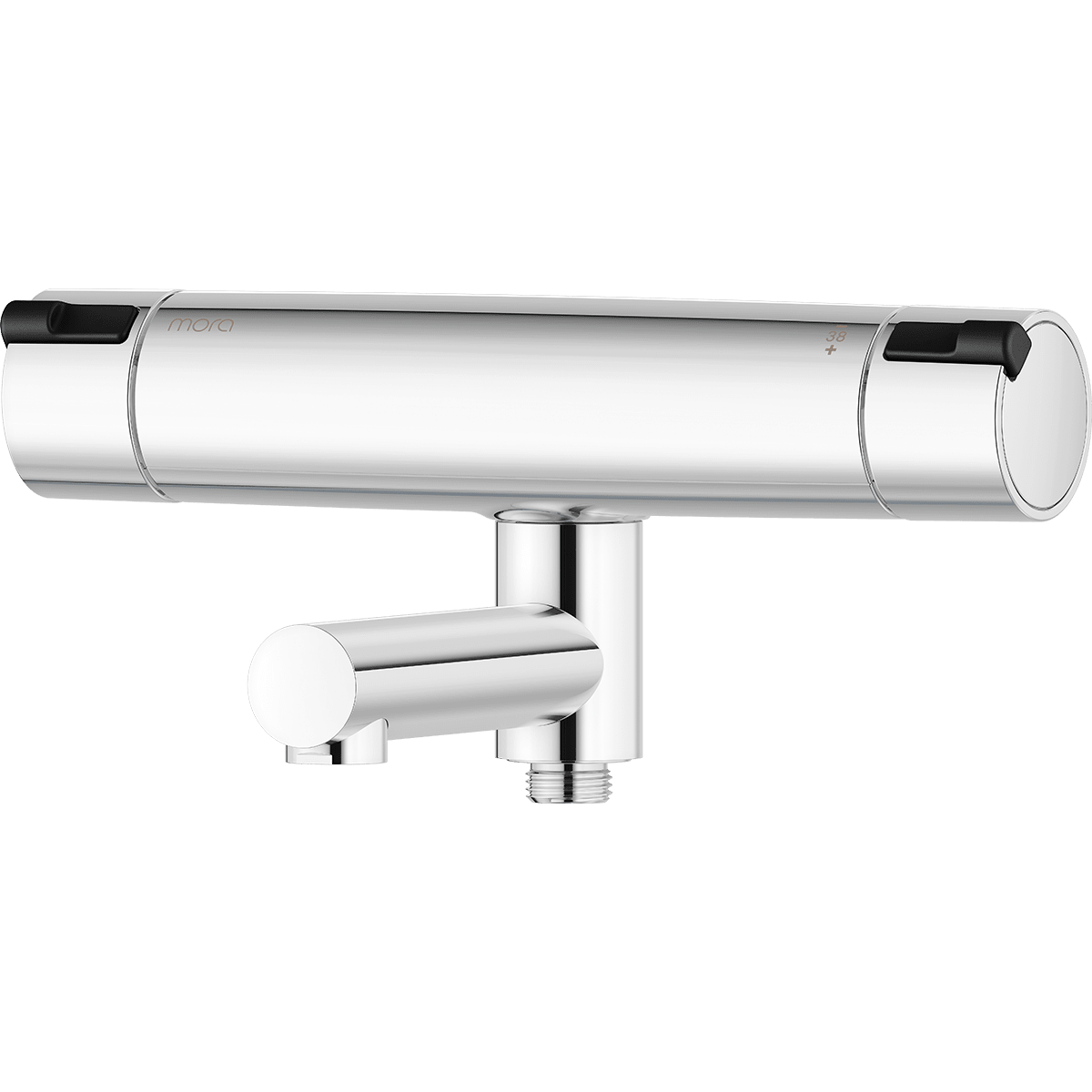 Mora Armatur MMIX II Badkarsblandare 160mm c/c Krom - Svängbar Pip - RSK 8245068