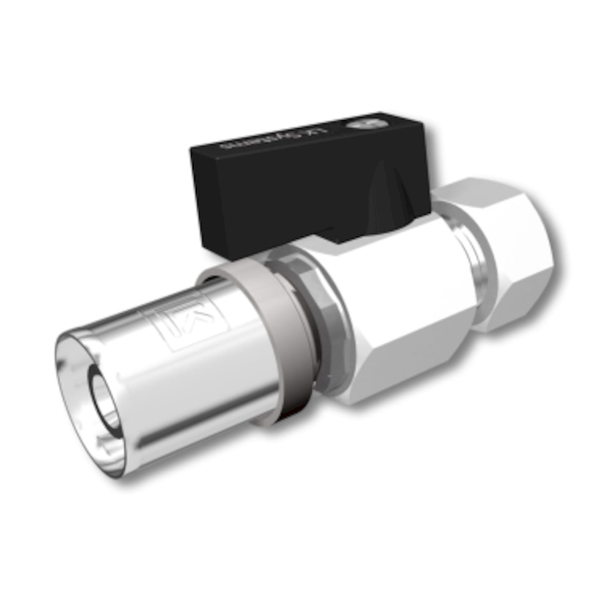 LK Minikulventil PressPex 16x15mm Mässing PN10 - För VVS-installation - RSK 4810013