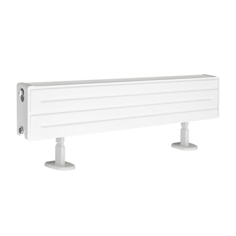 ALTECH Konvektor 22-150, längd 3400 mm, vit, typ 22 med 6 anslutningar