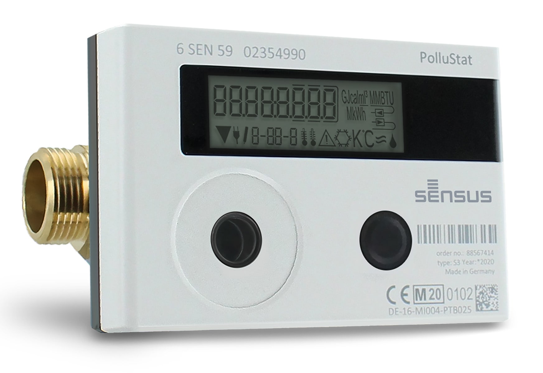 Sensus Qp0,6 Ultraljudsmätare 110 G3/4 - Batteridriven - RSK 4956826