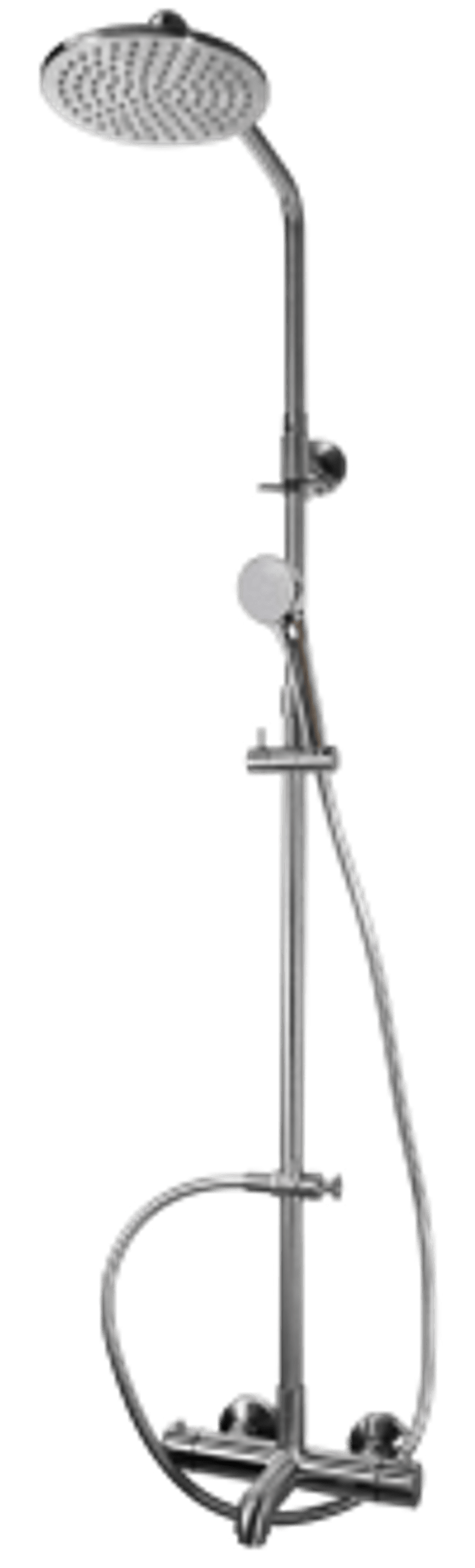 NGL 930 Takduschset Termo Rostfritt Stål - PVC-fri Slang