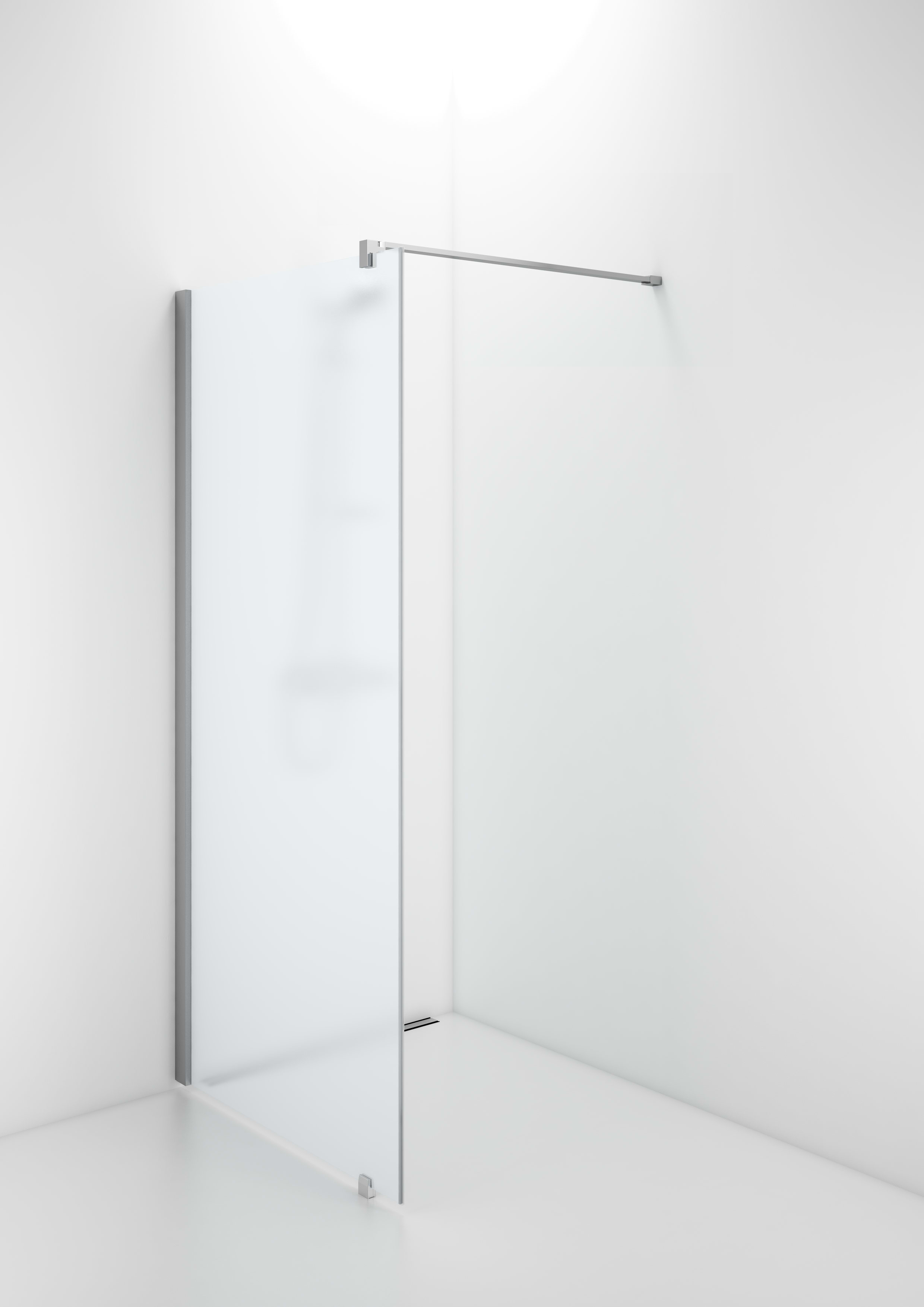 Ifö Space SFNF 700 Duschvägg 700x1970mm - Frostat Glas - RSK 7376998