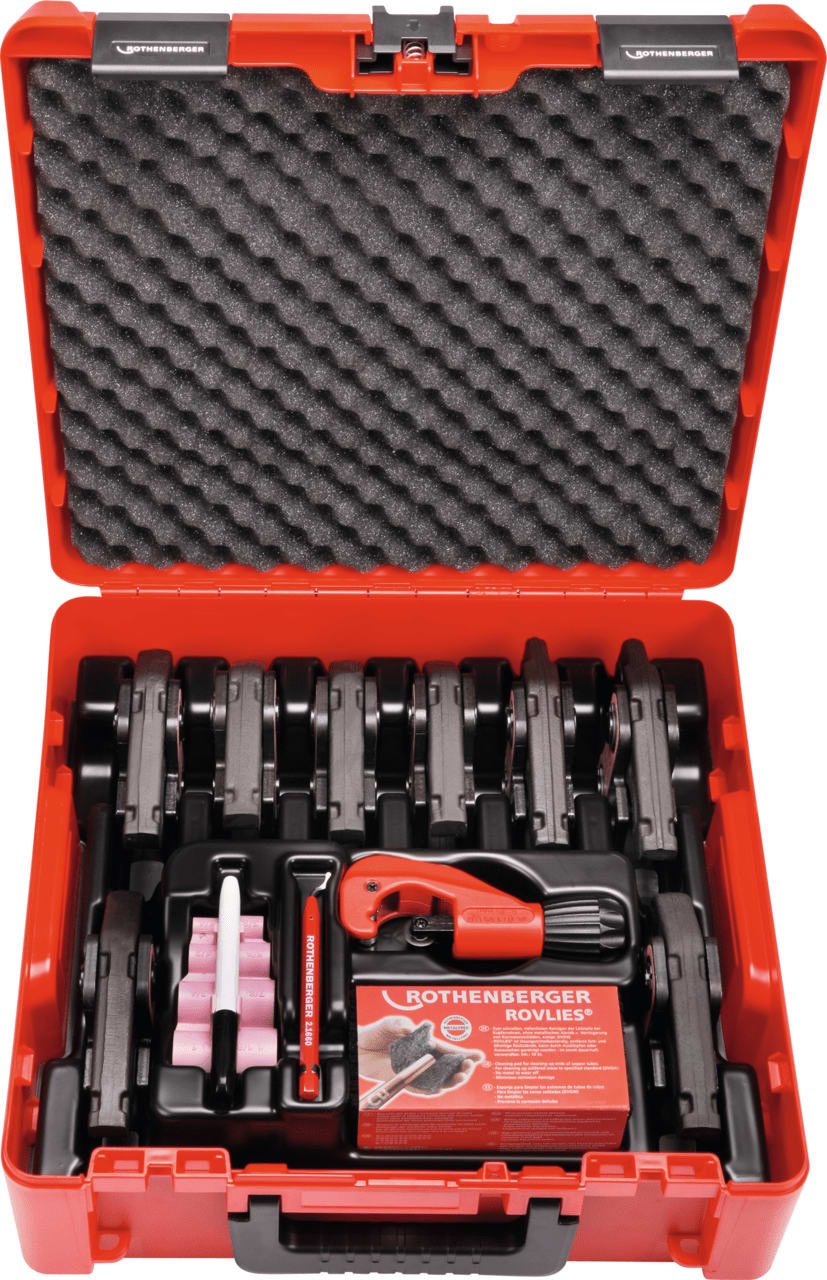 ROTHENBERGER MaxiPro 1/4"-1.1/8" Pressbackset - För Kopparrör - 1000002207