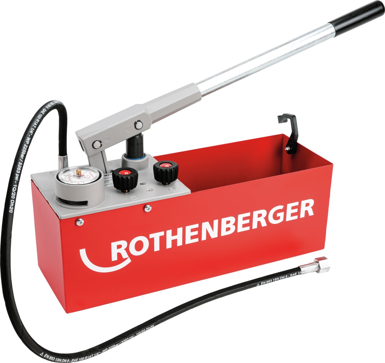 ROTHENBERGER RP 50-S Manuell Testpump - För Trycktestning - Produktkod 60200