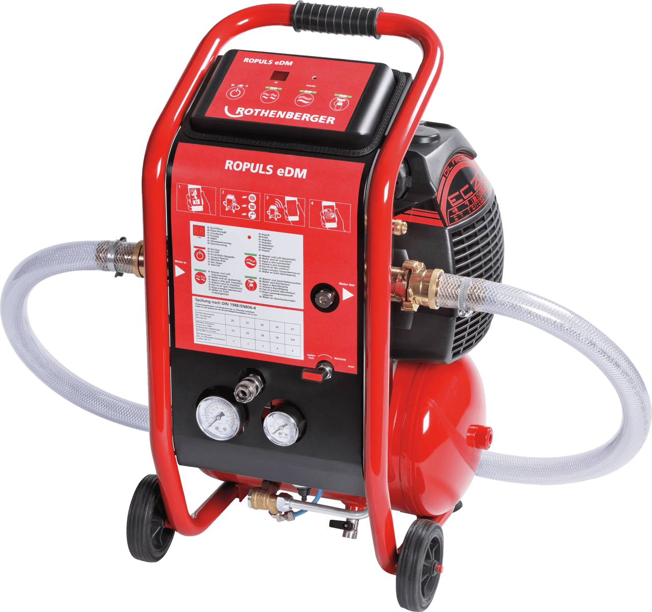 ROTHENBERGER ROPULS eDM Spolkompressor - För Rengöring och Underhåll - 1000001134
