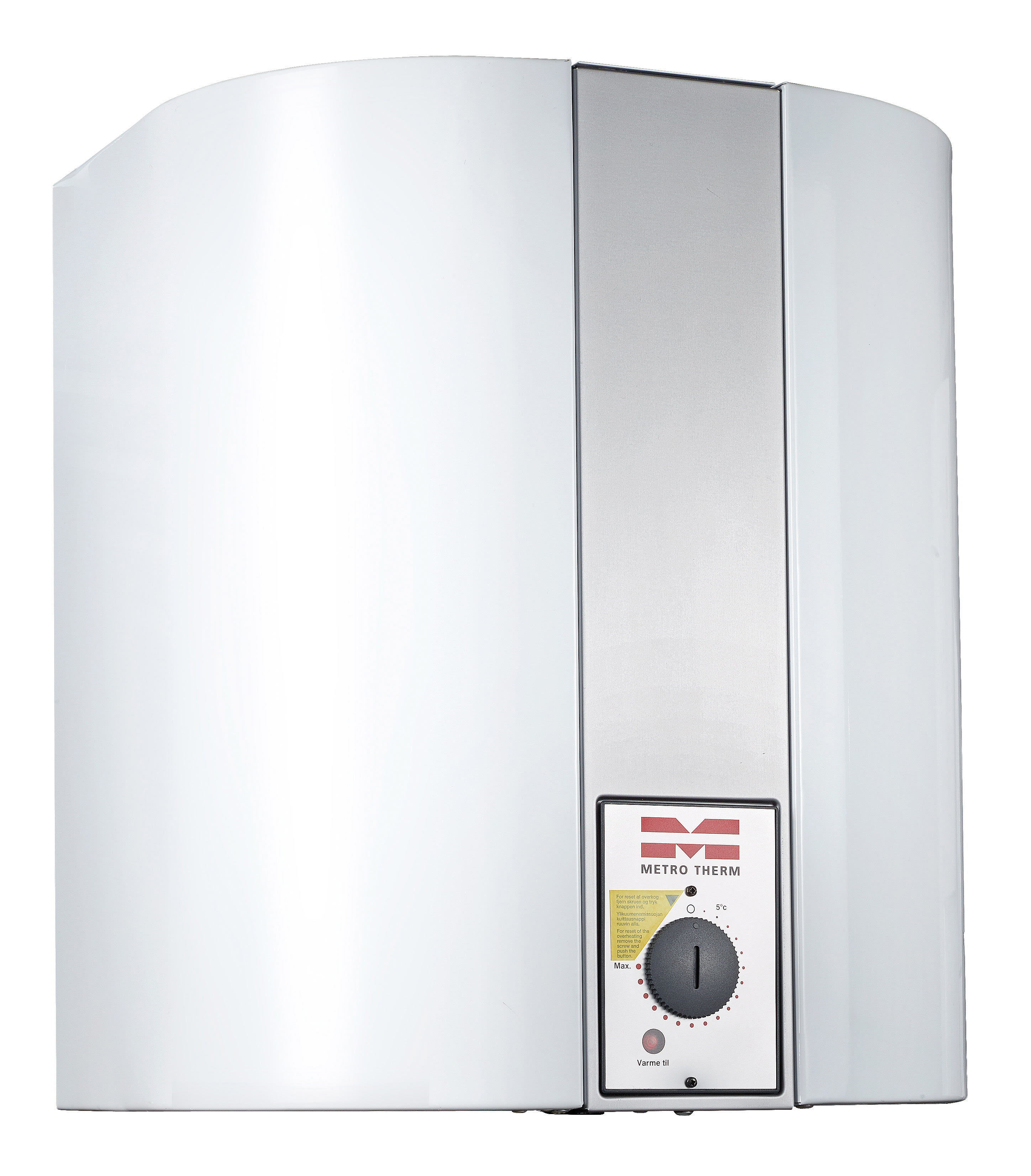 Metro Therm Minett 30 E Varmvattenberedare, Anslutning Ned, 30L, Vit/Grå