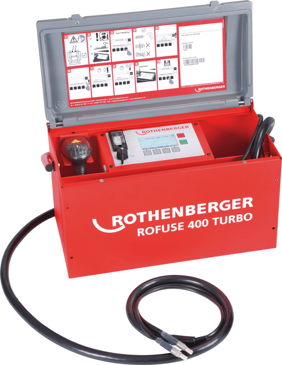 ROTHENBERGER ROFUSE 1200 Turbo Svetsmaskin - Högpresterande - 1000001000