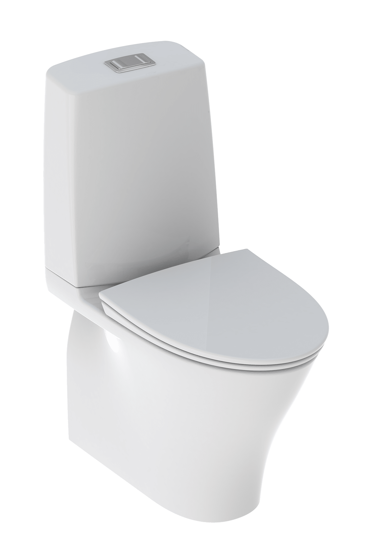 Ifö Vinta Art Rimfree Golvstående Toalett - Vit WC - RSK 7796172