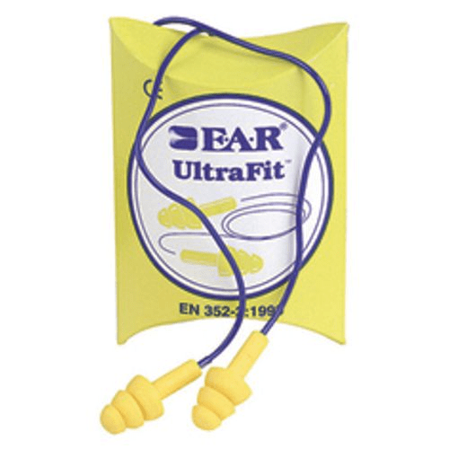 ULTRAFIT Hörselproppar med Thermoplast - 3 Flänsar, Vändbara för Rengöring - RSK 9185059