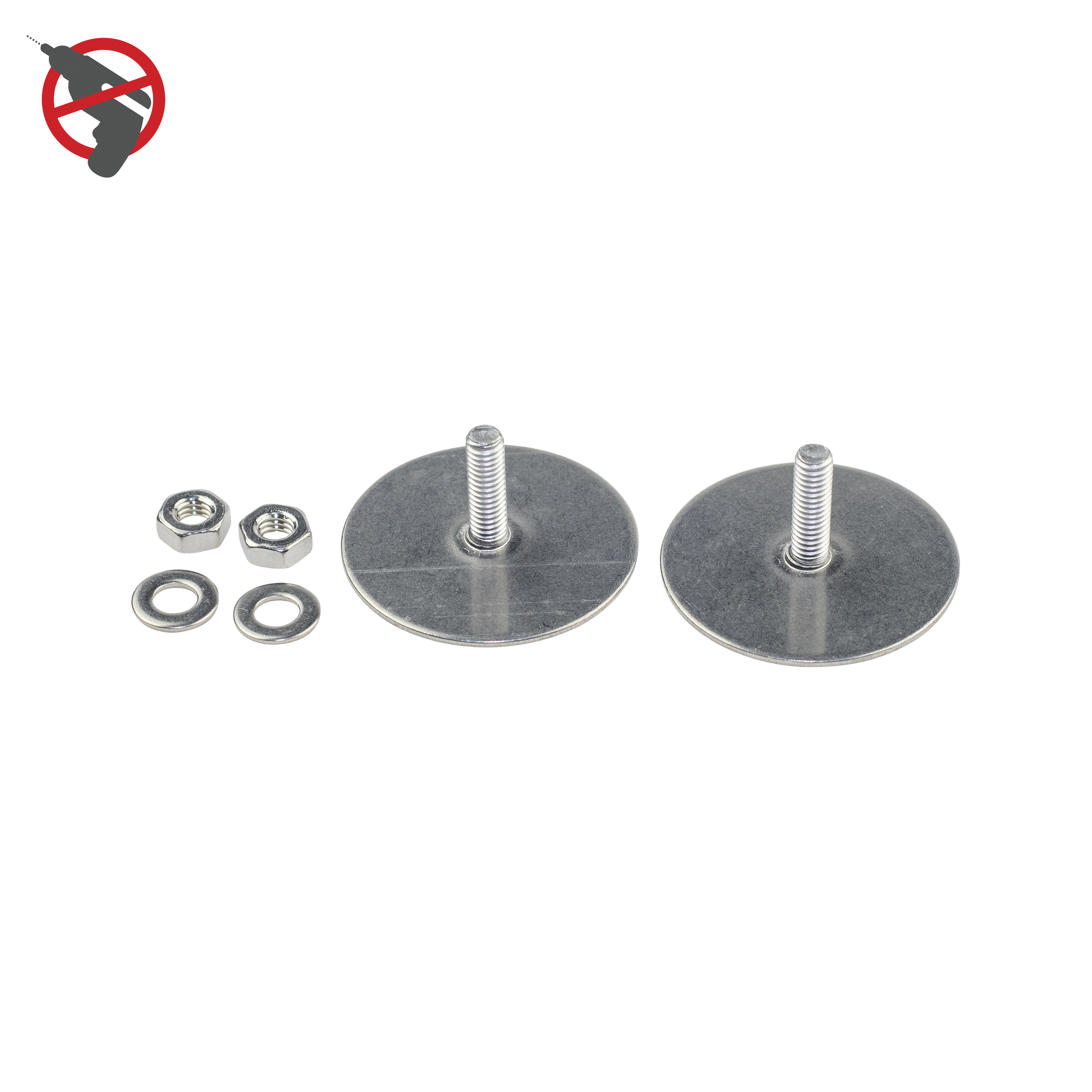 Design4Bath Montagebricka Borrfritt 15x8.5cm - Konverterar Produkter till Limbara - RSK 8740104