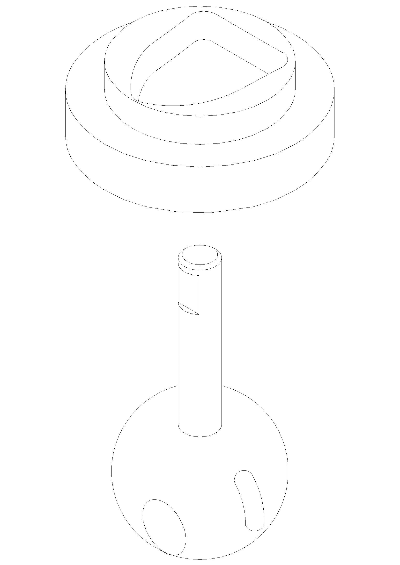 Damixa Kula för Spakblandare 1966-1992 - Original Reservdel i Mässing - RSK 8141247