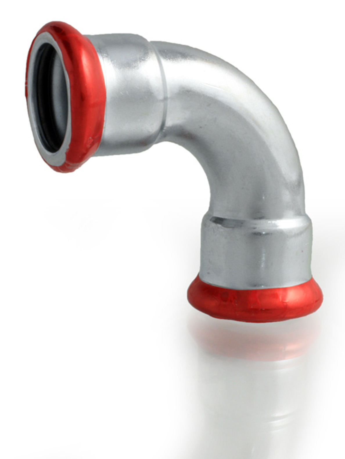 Ahlsell A-press EF Böj 90° 108mm 2 Muff - Pressindikator, M-backar 12-54mm - RSK 1555258