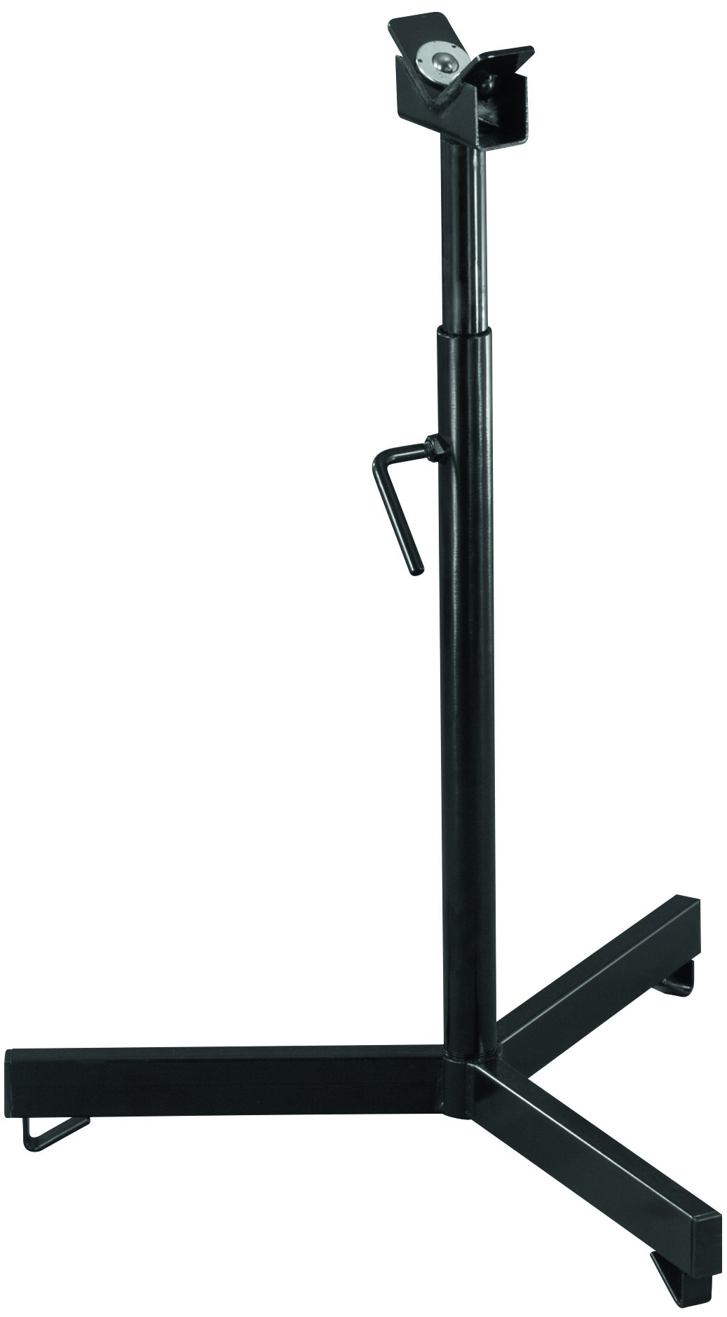 Rems Herkules 3B Rörstötta, justerbar höjd för rör DN 25 – 150, svart