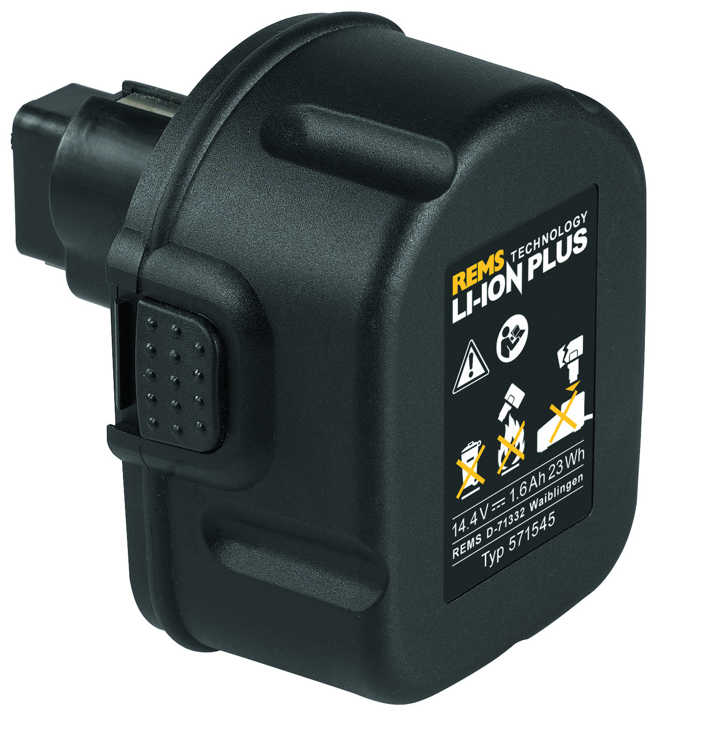 REMS Li-Ion Batteri 14,4V 2,5Ah - Radialpressverktyg, Djupurladdningsskydd & Snabbladdning - RSK 3235274