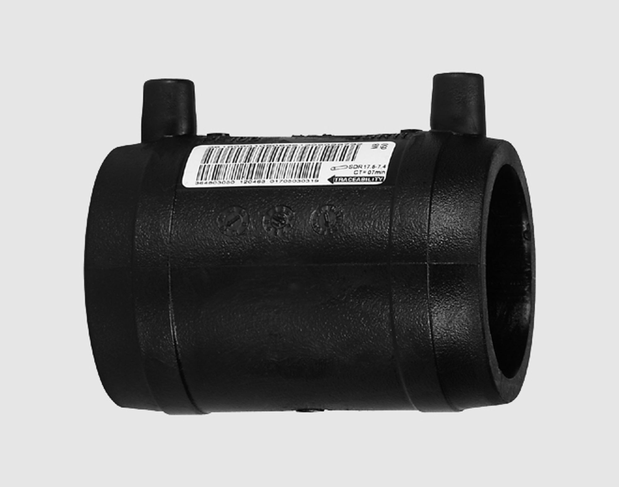 Aliaxis MB Elsvetsmuff 90mm med Stopp - Monofilar Värmetråd, Integrerat Anslag - RSK 2420776